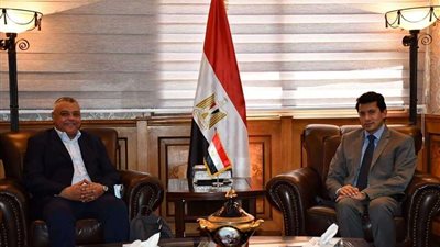 وزير الرياضة يلتقي مدير المكتب الإقليمي للوكالة الدولية لمكافحة المنشطات