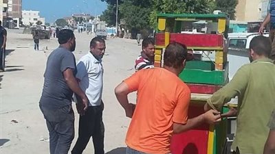 المعداوي يقود حملة مكبرة لفرض الانضباط بحي الشروق بالكيلو 7 بمطروح