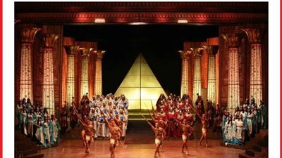 عرض أوبرا عايدة لمدة ثلاثة ليالٍ على مسرح النافورة (تفاصيل)