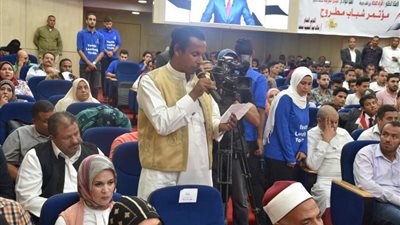 رسالة حب  وتأييد من شباب مطروح للرئيس السيسى