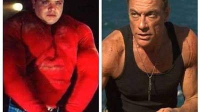 اشتعال المنافسة بين محمد هنيدي والامريكي فان دام بعد قبوله التحدي