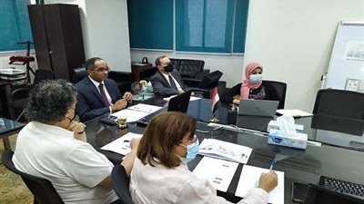 عبر الفيديو كونفرانس.. نائب وزير الإسكان يجتمع ببعثة البنكين الدولي والآسيوي لمتابعة مشروع برنامج خدمات الصرف