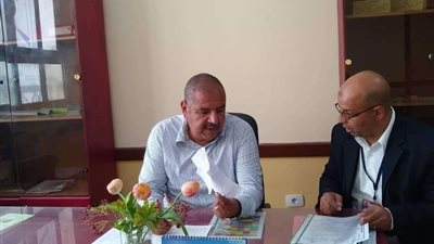 النيلي يجتمع مع مسئولي المدرسة النووية بالضبعة