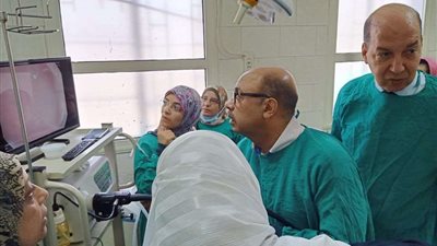 افتتاح وحدة مناظير الجهاز الهضمير بمستشفى أسيوط العام