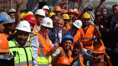 قبل افتتاحها رسميًا.. كامل الوزير يتفقد محطة الهايكستب