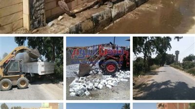 توريد 104 طن مخلفات لمصنع التدوير بسمسطا جنوب غرب بني سويف