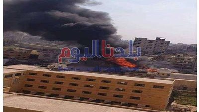 التحقيقات تكشف لغز حريق مسجد السلام بالوراق