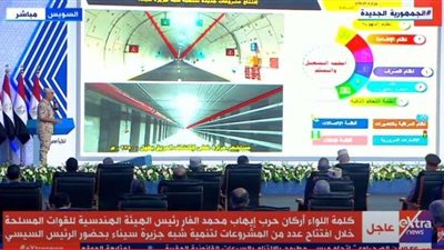 بالفيديو | رئيس الهيئة الهندسية: تتنفيذ 35 طريقًا وجار تنفيذ 16 أخرى بمشروعات تنمية شبه جزيرة سيناء
