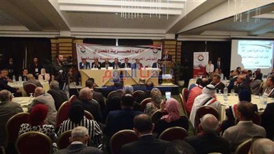 بدء المؤتمر العام الثاني لحزب الحرية المصري بحضور صلاح حسب الله