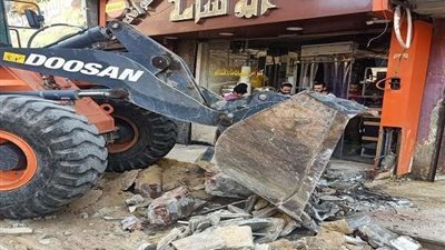 حى الهرم يشن حملة مواسعة ضد الباعة الجائلين