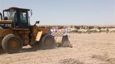 ضمن الموجة الـ 18.. إزالة 258 حالة تعد على أراض الدولة في بني سويف