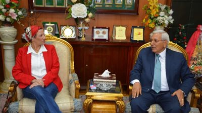 محافظ الدقهلية يستقبل وزيرة البيئة لتفقد أعمال تطوير مصنع السماد