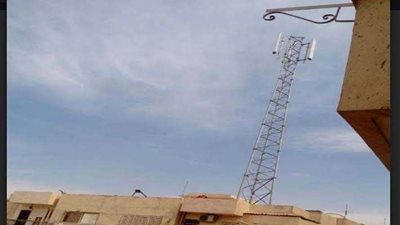 مطروح تراجع موقف أبراج شركات الاتصالات