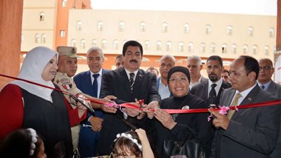 محافظ القليوبية يفتتح مدرسة الشهيد عادل رجائي بالعبور