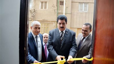 محافظ القليوبية يفتتح مركز خدمة التموين الجديد بمنطقة المنشية ببنها