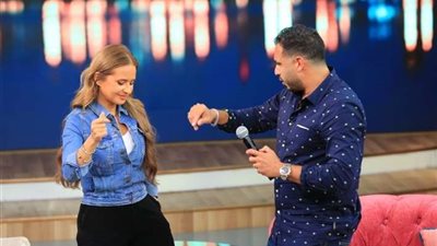 الخميس..  نيللي كريم وزوجها فى ضيافة الإعلامية 