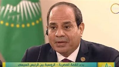 فيديو.. كلمة الرئيس السيسي كاملة في القمة الروسية المصرية