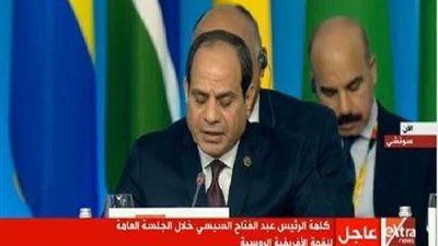 السيسي: سيكون هناك مواجهة شاملة لاقتلاع جذور الإرهاب من القارة