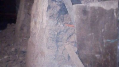 انهيار منزل من طابقين دون خسائر بشرية بالقليوبية