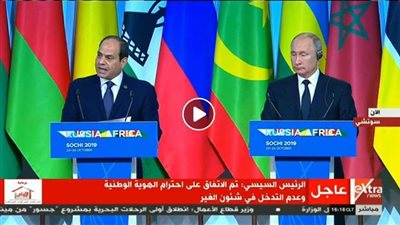 السيسي: استمرار التنسيق الروسي الأفريقي لتنفيذ توصيات القمة