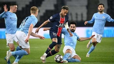 بث مباشر.. مباراة باريس سان جيرمان ومانشستر سيتي في دوري أبطال أوروبا