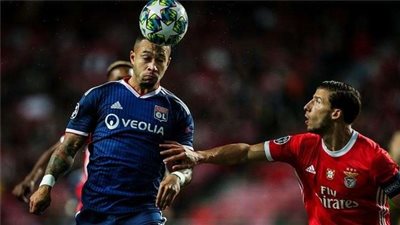 بنفيكا يفوز على ليون بهدف نظيف بدوري أبطال أوروبا