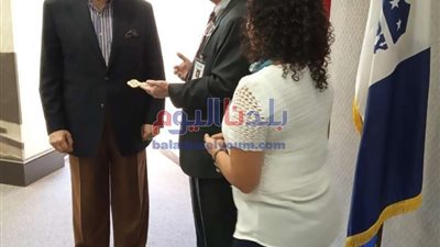 محافظ بني سويف يلتقي عمدة هيكوري ومسئولي الغرفة التجارية بأمريكا