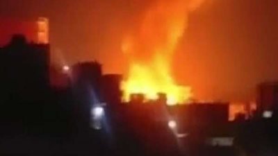 حريق هائل بإحدى الشقق السكنية فى الشرابية