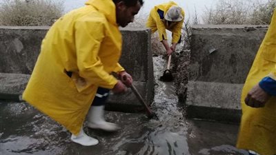 النقل: استمرار جهود هيئة الطرق في التصدي لآثار الطقس الجوي الغير مستقر