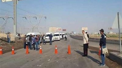 غلق كلي لطريق الواحات لمدة 30  يوماً من غد الجمعة (لهذا السبب)