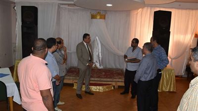 سكرتير عام مطروح يتفقد فندق عروس البحر والوقوف على استغلاله اقتصاديًا