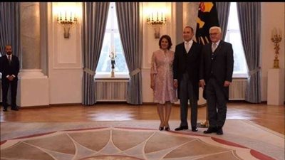 سفير مصر الجديد لدى برلين يقدم أوراق اعتماده إلى الرئيس الألمانى (صور)