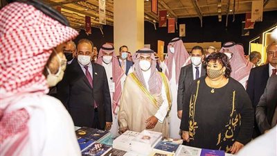 وزراء ثقافة السعودية ومصر والعراق وفلسطين يدشنون فعاليات معرض الرياض الدولى للكتاب