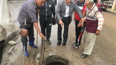 الوزراء ينشر صور الاستعدادات لمواجهة الأمطار بالمحافظات