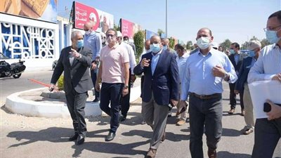 وزيرا التنمية المحلية والسياحة والآثار  يتفقدان مشروعات إحياء 