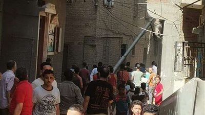 إصابة 3 أشخاص في حريق مول تجاري بالبحيرة