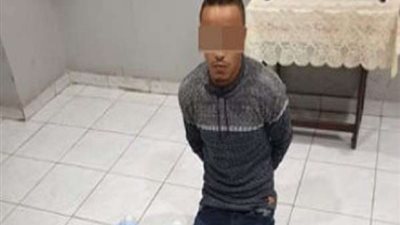 ضبط عاطل بحوزته 5 لفافات 