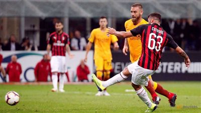 بث مباشر.. مباراة ميلان وروما بالدوري الإيطالي