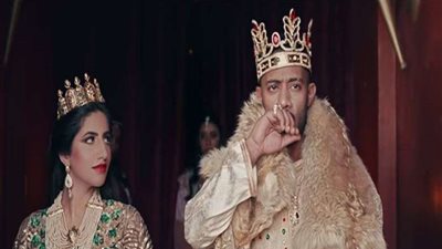 محمد رمضان يظهر بعلامة 