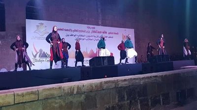 بالصور.. فلسطين تشارك في حفل استقبال الطلاب الوافدين الجدد بمحكي القلعة