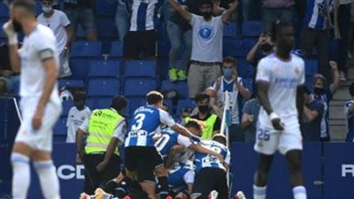 ريال مدريد يسقط في فخ الهزيمة أمام إسبانيول في الليجا