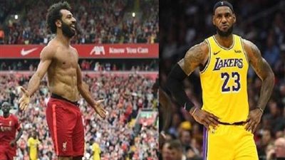 أسطورة كرة السلة الأمريكي ليبرون جيمس يعلق على هدف صلاح في مانشستر سيتي