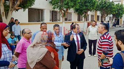 زيارة مفاجئة لرئيس جامعة بني سويف لمتابعة منظومة العمل بالسياحة والفنادق