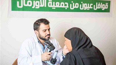 قوافل علاجية لمرضى العيون بمستشفى مطروح العام