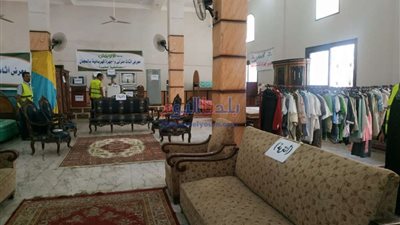 إقامة معرض أثاث منزلى ضمن مبادرة حياة كريمة بالبحيرة