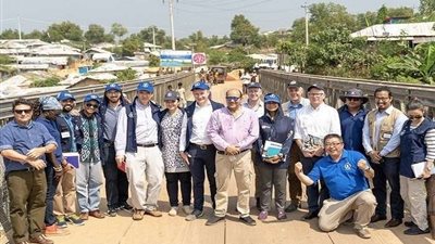 زيارة رئيس المجلس التنفيذي لبرنامج الغذاء العالمي إلى بنجلاديش