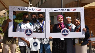 حفل استقبال الطلاب الوافدين الجدد بجامعة عين شمس