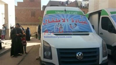 الكشف على 1927 مواطنًا خلال قافلة طبية بقرية دلجا في المنيا