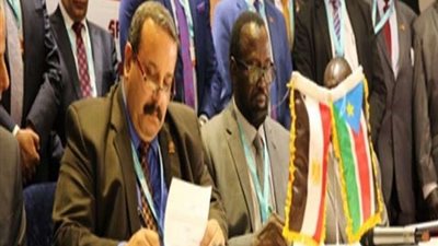 توقيع مذكرة تفاهم في مجال النفط والغاز بين مصر وجنوب السودان