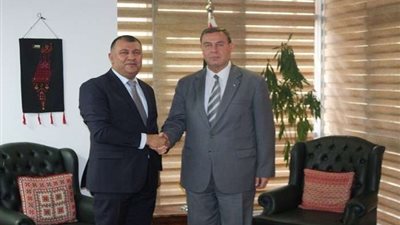 السفير دياب اللوح يستقبل رئيس وحدة حقوق الإنسان بوزارة العدل